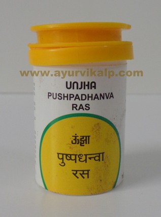 Unjha Pharmacy, PUSHPADHANVA RAS, 60 Tablets,